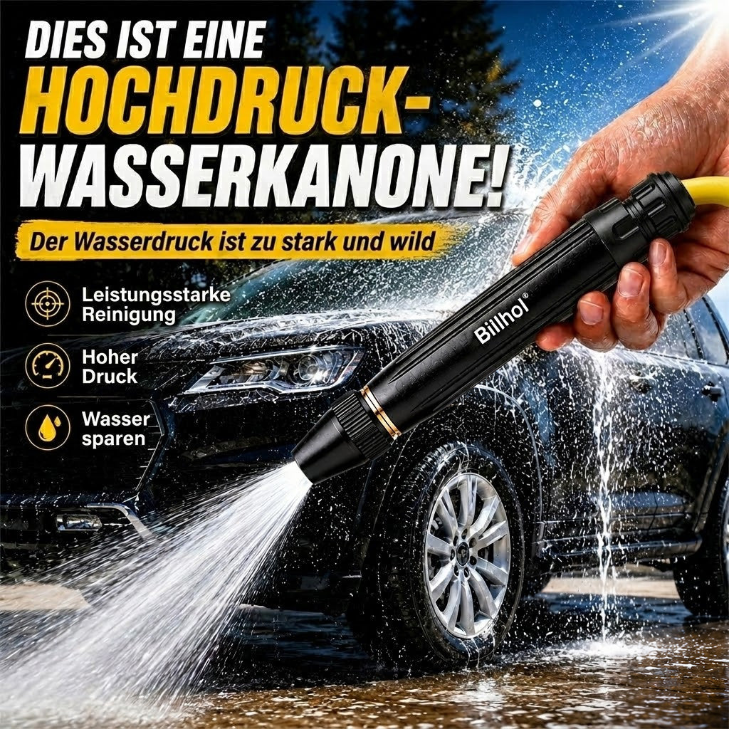 💥80% RABATT — LETZTER TAG丨👉Billhol® Hochdruck-Gartenpistole für Autowäsche Pflanzen & Bewässerung