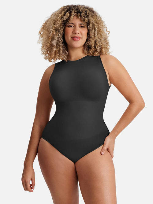 🏆LUCKYSONG®  Scoop Neck Buttery Seamless Everyday Bodysuit🪻